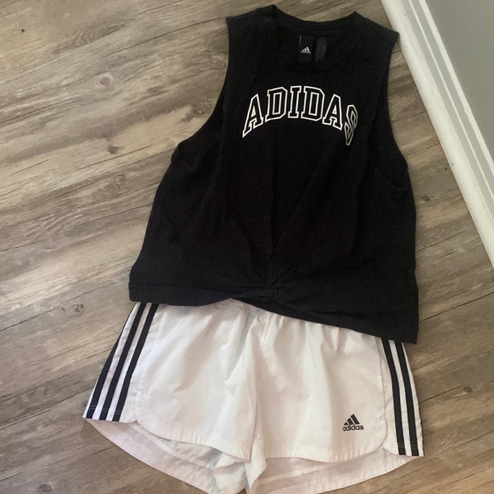 Athletic adidas outfit